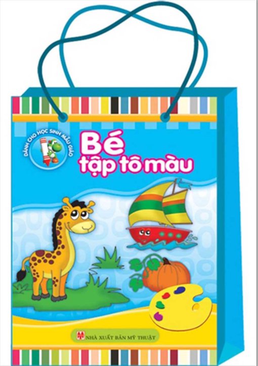 Bé Tập Tô Màu (Túi 8 cuốn)