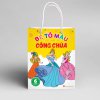 Túi Bé Tập Tô Màu Công Chúa
