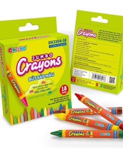 Bút Sáp Màu Jumbo Crayons – 18 Màu