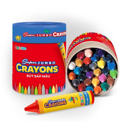 Bút Sáp Màu Super Jumbo Crayons