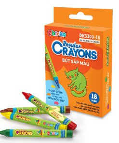 Bút Sáp Màu Regular Crayons - 18 Màu