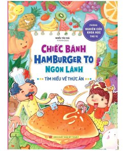 Chiếc bánh Hamburger to ngon lành