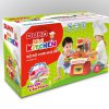 Bộ đồ chơi nhà bếp màu nâu kết hợp ánh sáng và âm thanh
