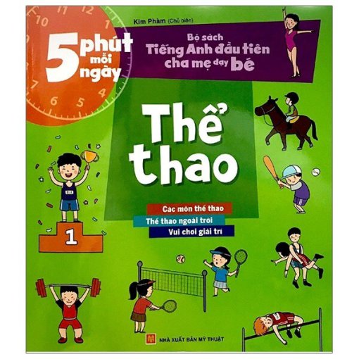 Bộ Sách Tiếng Anh Đầu Tiên Của Bé - Thể Thao